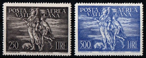 Vaticano annata 1948 posta - vaticano,