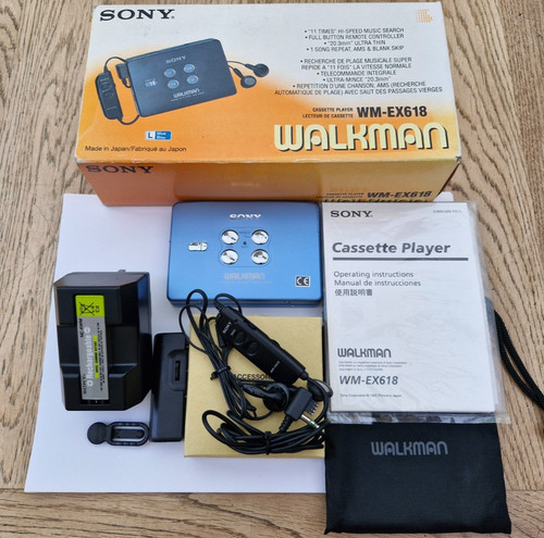Sony ex618 walkman ultra - sony,