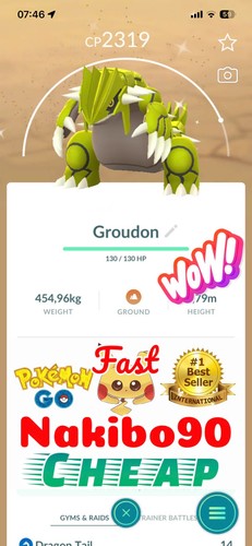 Pokemon shiny groudon tra - pokemon✨shiny, groudon✨tra