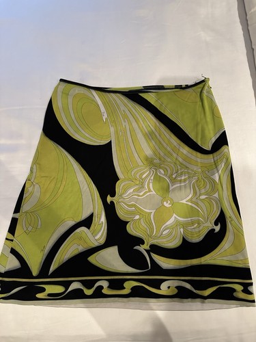 Gonna verde pucci vintage anni - pucci,