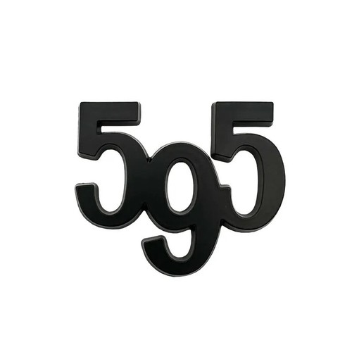 Emblema 595 abarth logo badge - 595,
