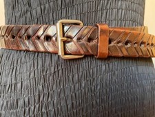 Cintura uomo pelle marrone