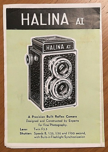 Halina manualetto istruzioni - halina,