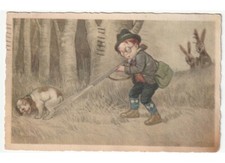 1936 cartolina umoristica