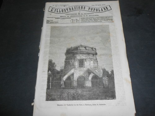 1872 mausoleo teodorico - mausoleo,
