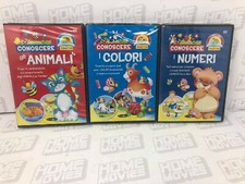Conoscere gli animali + i colori + i numeri - I miei libri didattici (3 DVD)