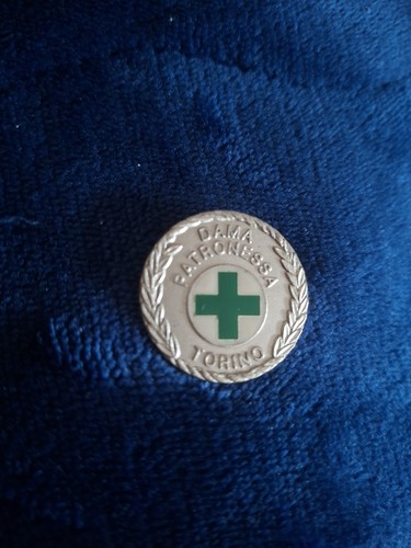 Distintivo spilla croce verde - distintivo,