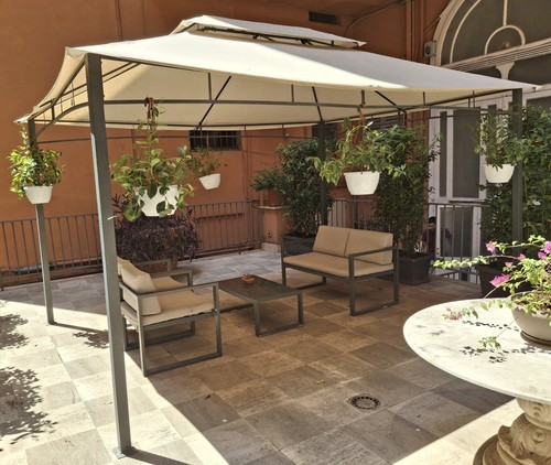 Gazebo ferro battuto - ferro,