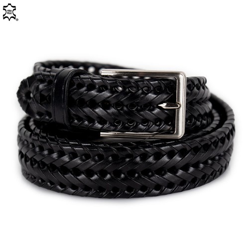 Cintura cinta uomo - cintura, intrecciata