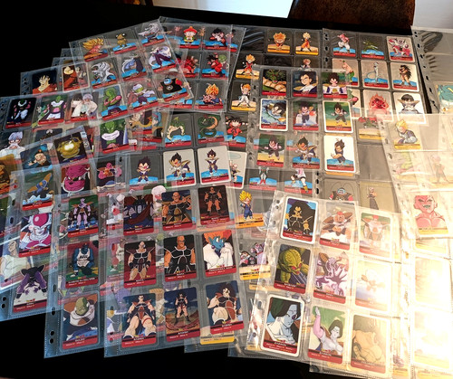 Dragon ball lamincards lotto - z,