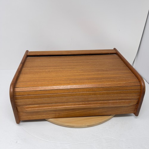 Mcm teak tambour - tambour, top