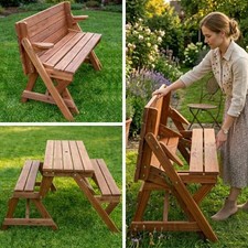 Panca legno da esterno