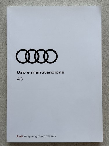 Audi uso manutenzione - e,