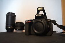Nikon D5600 24.2MP Digitale Reflex (Kit con  AF-P 18-55mm, 70-300mm, 50mm f1.8)