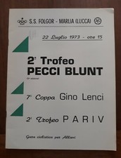 LUCCA, GARA CICLISTICA 1973