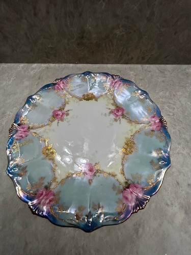 Piatto stampo rosa prussia - rosa,