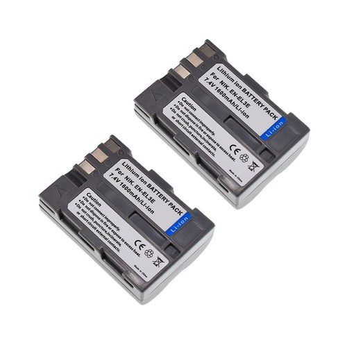 El3e enel3e batteria - 2x, en-el3e,