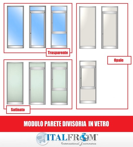 Parete divisoria separè - parete,