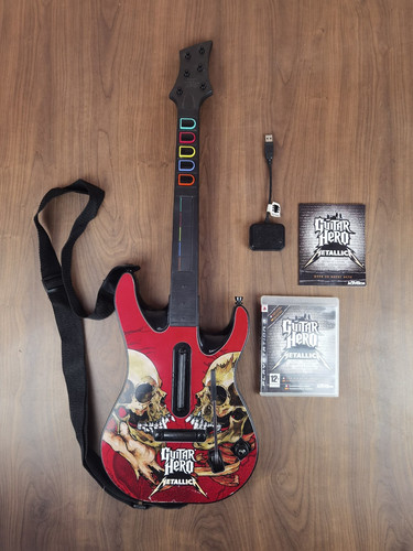 Guitar hero set metallica - guitar,