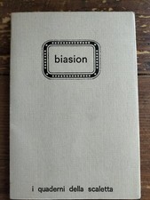 Renzo BIASION I quaderni della