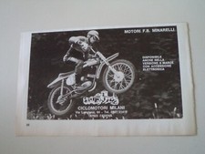 advertising Pubblicità 1972 MOTO MILANI CROSS 50