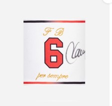 AC MILAN Fascia Capitano Franco Baresi Autografata in Luxury Box