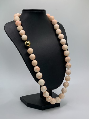 Collana corallo rosa vintage - collana,