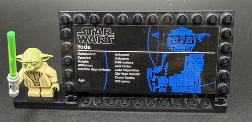 Lego star wars mini yoda - star,