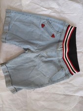 Pantaloncini donna denim vita