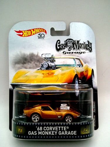 Hot wheels corvette - hot, gas