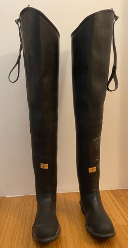 Stivali gomma waders neri - di,
