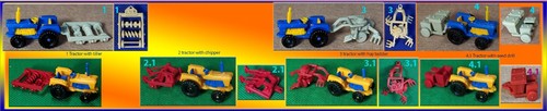 Trattori kinder surprise 1982 - kinder,
