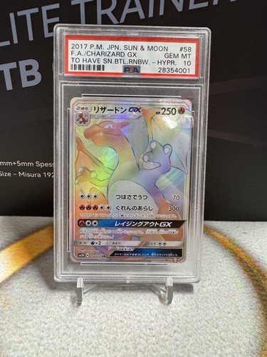 Psa charizard rainbow - charizard,