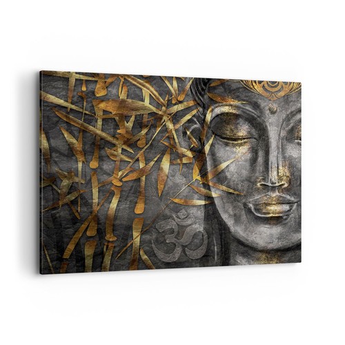 Quadro tela 100x70cm buddha - 100x70cm,