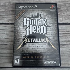 Guitar Hero - Metallica (Sony PlayStation 2, 2009) COMPLETO