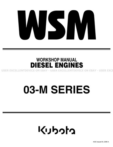 Kubota series d1503 d1703 - series,