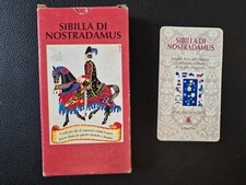 Tarocchi Sibilla di Nostradamus Lo scarabeo antico 30 carte spiegazioni