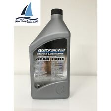 OLIO PIEDE  FUORIBORDO QUICKSILVER GEAR LUBE sae90 1 LT  olio gambo idrosolubile