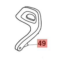 EFCO OLEOMAC PROTEZIONE MANO FRENO CATENA MOTOSEGA 156 162 165 HD 956 962 965 HD