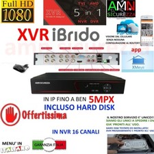 DVR NVR IBRIDO AHD TVI CVI 8