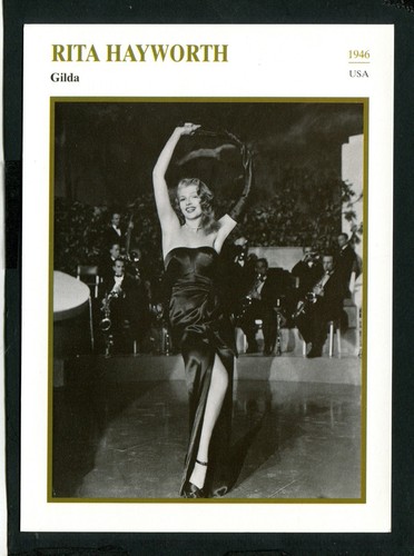 Starkarte rita hayworth - starkarte,