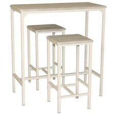 SET TAVOLO BAR E 2 SGABELLI