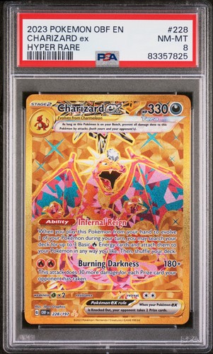 Carta pokemon charizard - pokemon, ex