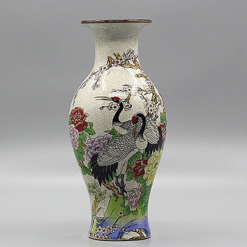 Antico vaso coda pesce gru - antico,