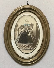 Cornice Ovale In Ottone Foto