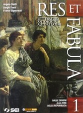 Res et fabula 1 latino, letteratura diotti/dossi 8805072257