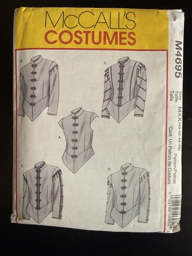 M4695 sewing pattern costume - pattern,