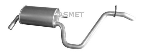 Silenziatore posteriore asmet - silenziatore,