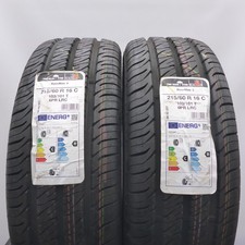 215 60 16C 2x UNIROYAL 215/60