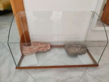 Terrario/Teca per tartarughe in vetro (misure: 71*31*42) + ACCESSORI + LAMPADA 